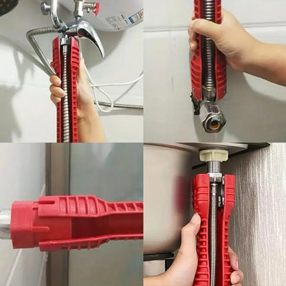 مفتاح السباكة متعدد الاستخدامات 8 في 1